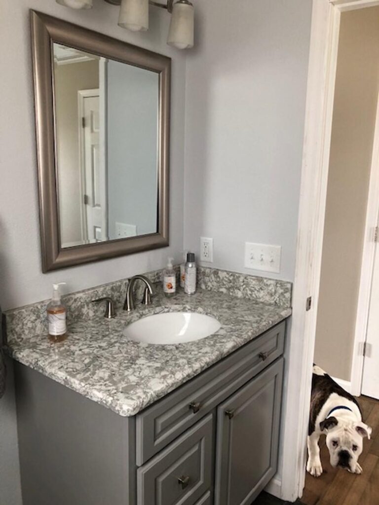 bathroom remodel