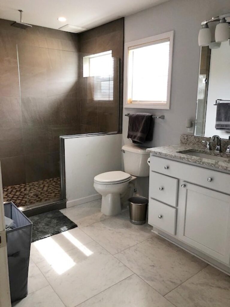 bathroom remodel